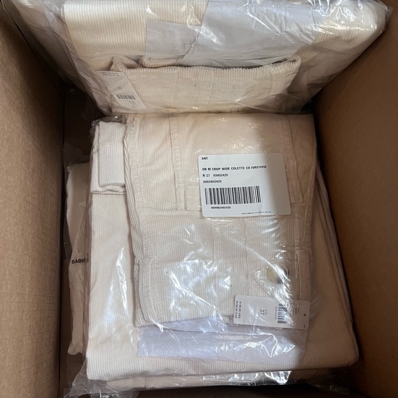 NWT Anthropologie Maeve The Colette Cropped Wide-Leg Corduroy Pants - Picture 16 of 16